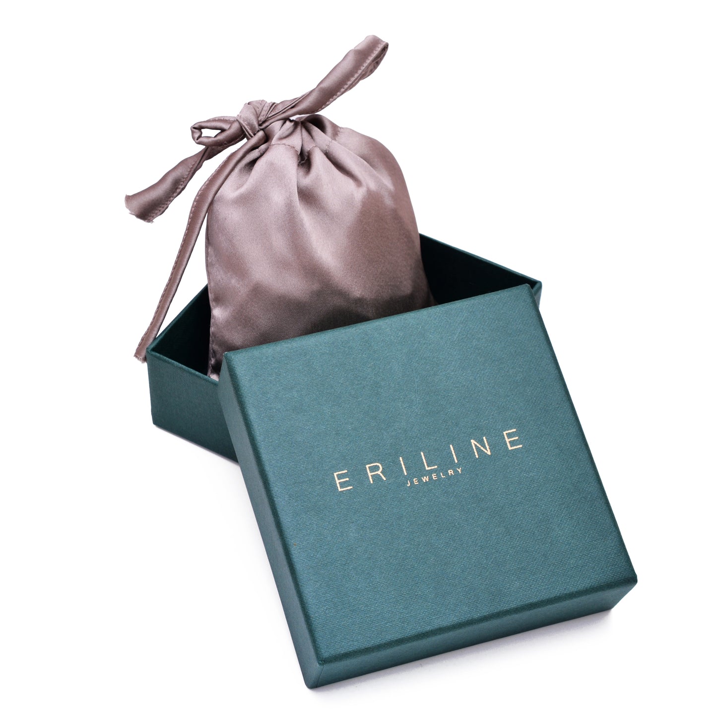 Double Solitaire Silver Studs with Cubic Zirconia