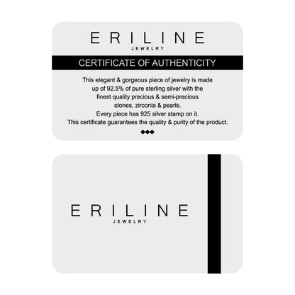 Authenticity Certificate for our silver jewelry